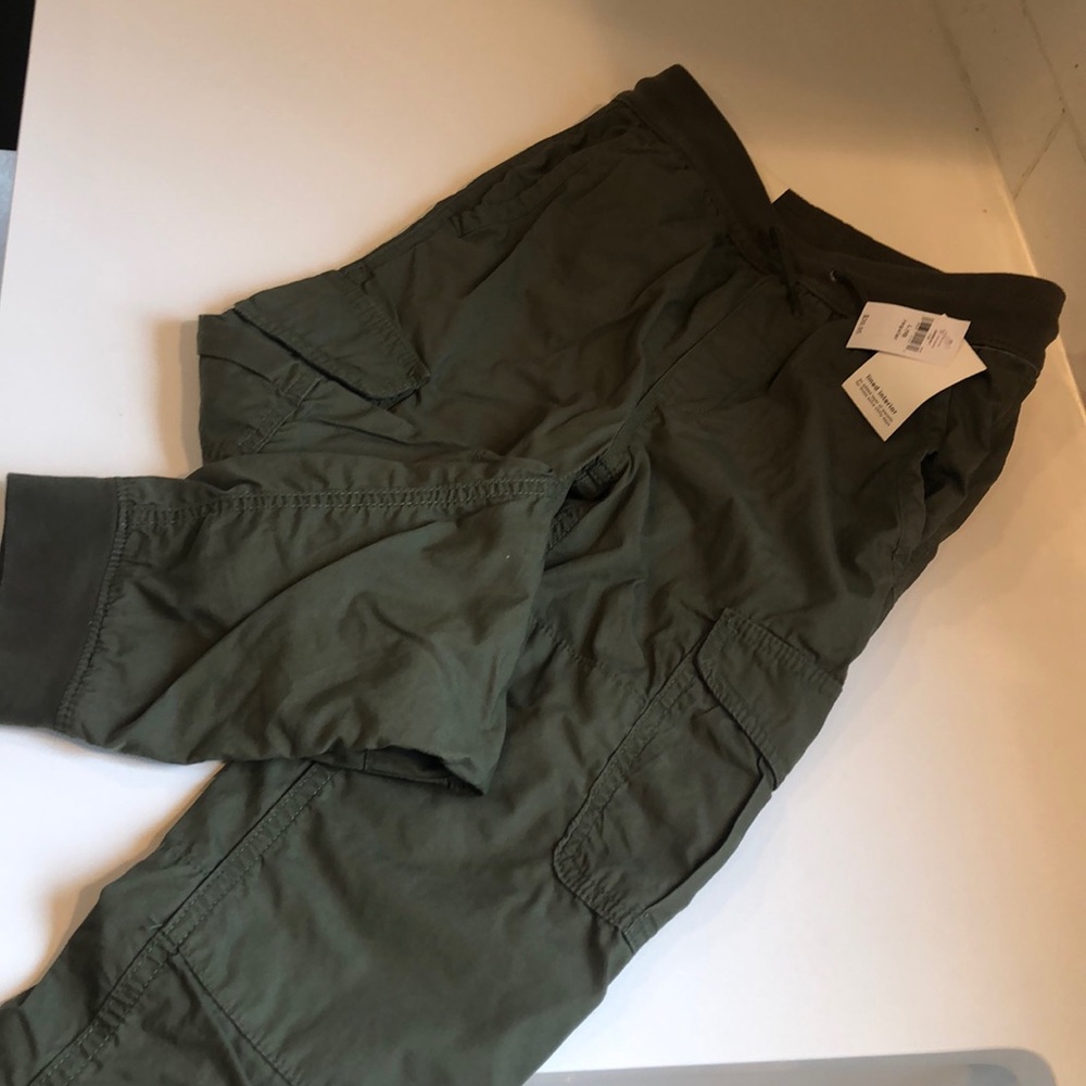 Boys Lined GAP  khaki joggers